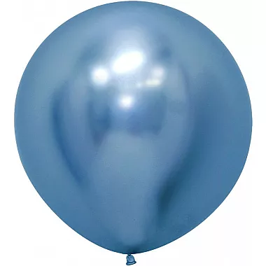 Шар (24'') Reflex, Зеркальный блеск, Синий (940), хром